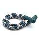 Tricolor Knitted Round Cords with Silicone Tips